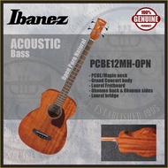 Ibanez PCBE12MH OPN 4 String Acoustic Bass Guitar - Open Pore Natural