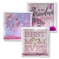 Scoop Picture Frame Glitter Photo Frame/ 911x11cm (pc) 61210500 Photo Frame Wall Decoration