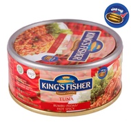 KtmStore King's Fisher Tuna Canned Hot Spicy Tuna Meat Canned Food 170 g
