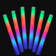 5 Chiếc RGB LED Gậy Xốp Phát Sáng Nhiều Màu Sắc Ống Cổ Vũ Cho Sự Kiện Ánh Sáng Tối - Lễ Hội Buổi Hòa