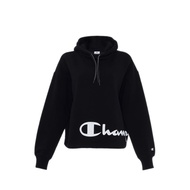 Champion Women's Crop Hoodie - Black Beauty