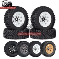 99S26mm Wheel Wheel * Sponge 1.55 Metal RC Tire 250cm D90 Model Car Mangniu Gravel Tire ZOKF