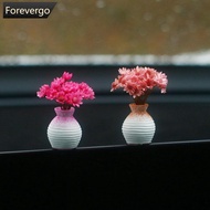 FOREVERGO Car Interior Decorations Ornament Little Daisy Center Console Car Accessories Simulated Fl