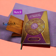 Tempat Alquran Kayu Mahoni Rekal Ukir Finishing Halus