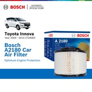 Bosch A2180 Engine Air Filter Element for Toyota Innova TGN40 (2004 - 2014)