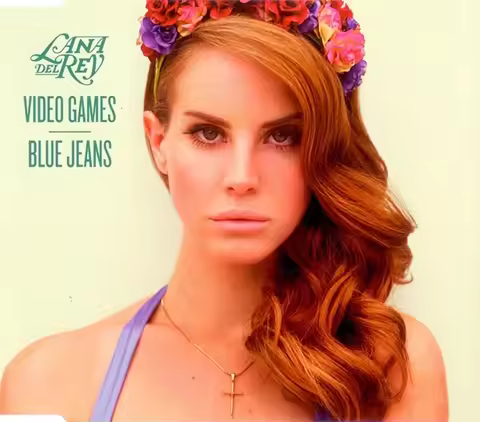 New Pop Lana Del Rey Music CD Video Games Album Blue Jeans 2pcs Music Record Cosplay Walkman Car Sou