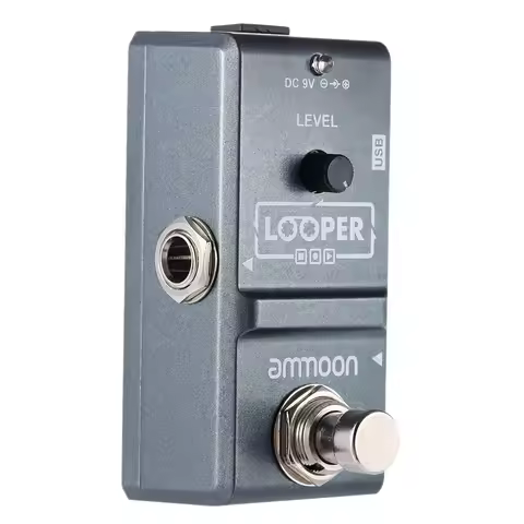 2019 ammoon AP-09 Nano Loop Effect Pedal Electric Guitar Effect Pedal Looper True Bypass Unlimited O