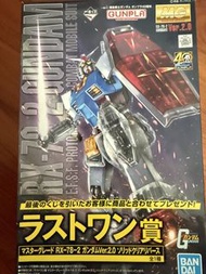BANDAI 40週年 GUNDAM 高達 一番賞 last 最後賞 MG 1/100 RX-78-2 RX 78 高達 Ver.2.0 - 實色外甲