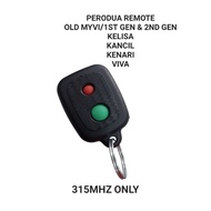 Perodua alarm remote 315mhz with battery