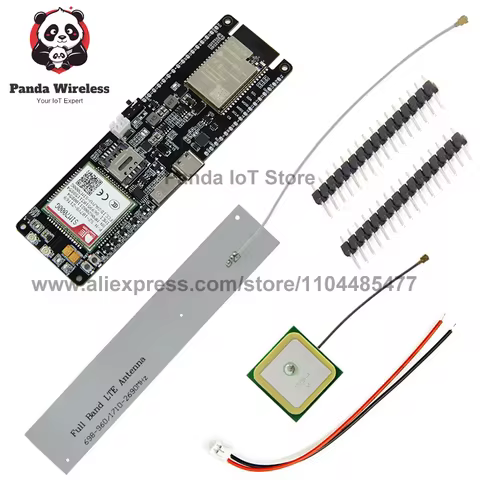 SIMCOM SIM7600E-H LTE Cat4 SIM7000G NB-IoT module ESP32-WROVER-B Chip WiFi Bluetooth Development Boa