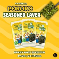 ♞[KOREA] SAMBUJA PORORO SEASONED SEAWEED LAVER [BOX]