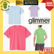 Glimmer 4. Short Sleeve Dry T-Shirt (Crew Neck) 00300-ACT  for 9 colors vol.05【Direct delivery from 