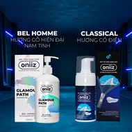 [Quà tặng nước hoa 99k 4ml ] Combo hoàn hảo Bọt vệ sinh nam giới & Sữa tắm hương nước hoa Oniiz Gel 