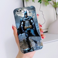 Feilin Acrylic Hard case Compatible For OPPO A3S A5 2020 A5S A7 A9 2020 A12 A12S A12E aesthetics Mobile Phone casing Pattern DC: Batman Accessories hp casing handphone cassing full cover