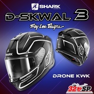 หมวกกันน็อค SHARK D-SKWAL 3 !!320SP #16 DRONE SKS L (59-60)