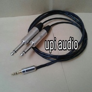 jack akai soundcrest 6,3mm to jack canare 3,5 mm stereo cable 2.M