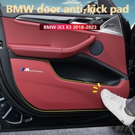 BMW iX3 X3 2018-2023 Door Kick Pad Sticker Leather Car Interior Supplies Car door anti kick pad prot