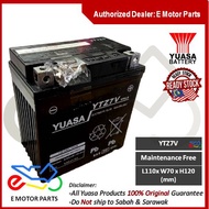YTZ7V BATTERY NVX NMAX PCX BATERI NVX155 AEROX MAINTAINANCE FREE YTZ7 YTZ7V ORIGINAL100%YUASA BATTER