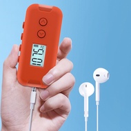 Portable Mini FM Radio Digital Display 50-108MHZ FM Receiver DSP Chip Time Display AAA Battery Powered Walkman with 3.5mm Earphone
