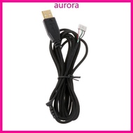 Auro 7 4ft Mouse Cord USB Mouse Cable Nylon Braided Durable Mouse Line for Naga 2014