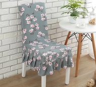 1 Piece Super Fit Stretch Removable Washable Short Dining Chair Covers Slipcover Protector Spandex Fabric Chair Cover for Dining Room Hotel Ceremony