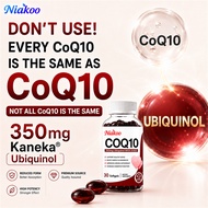 Ubiquinol CoQ10 Reduced CoQ10 with Resveratrol & Astaxanthin Antioxidant Complex