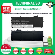 TECHMINAL - 01AV430 01AV429 01AV431 01AV494  Battery for Lenovo ThinkPad X1 Carbon 5th Gen Carbon 20