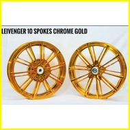 ✑ ▦ ㍿ LEIVENGER 10SPOKES MAGS FAZZIO/MIO I 125/MIO SOUL I 125/MX 125/MXI 125