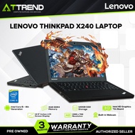 Lenovo ThinkPad X240 Intel i5 4th Gen / X260 i5 6th Gen 12.5  Notebook Laptop   Used Pre-owned