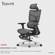 ToZient A2204 Ergonomic Chair Office Chair High Back Desk Chair with Adjustable Lumbar Support,  3D Headrest