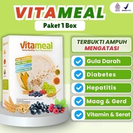 VITAMEAL 1Box 200g Multigrain Cereal Diet Food Substitute for Rice Helps Control Blood Sugar Maintai