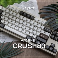 🇸🇬 [SG] WOBKEY CRUSH80 80% TKL Wireless Prebuilt Mechanical Keyboard RGB Tri-Mode Connectivity