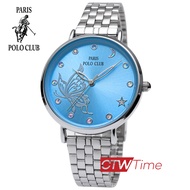 Paris Polo Club นาฬิกาข้อมือผู้หญิง สายสแตนเลส รุ่น 3PP-2112878L