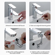 Extender Faucet Rotation/ Sink Faucet Connection 2 Modes Sink Connection
