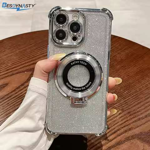 Plating Airbag Glitter Case For Samsung Galaxy S26 Ultra S25 FE S24 Plus S23 S22 Ultra A57 A37 A17 A