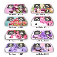 2 FUNERAL & 1 FUNERAL STOVE STICKER WITH FLOWER MOTIF