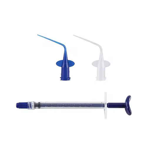 Dental Disposable Plastic Syringe Tip Endo Irrigation Irrigation Needle Calcium Hydroxide Delivery N