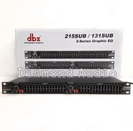 Equaliser dbx 215 Plus Subwoofer Output Grade A equalizer 215Sub ( BISA COD )