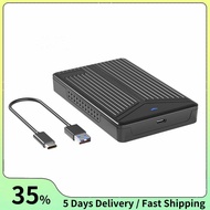 USB 3.1 Mobile Hard Disk Box 2.5 Inch SATA SSD Enclosure SATA HDD Enclosure Supports Up to 8TB