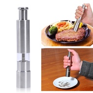 Pepper Seed Grinder Tool Salt Pepper Sauce Seasoning 135ml Pepper Stainless Steel Grinder