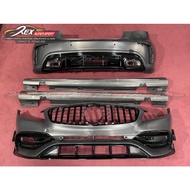 Mercedes-Benz W176 A-Class A180 A200 A250 A45 AMG Bodykit Facelift Set Bumper Front Side Skirt Rear 