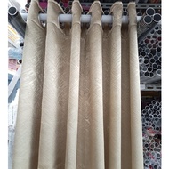 Plain Blackout Curtains 12 Holes 6 Bubbles Curtain Fabric Dimot 85 percent Minimalist Door Window Cu
