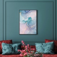 融融III - 北歐氣質抽象畫/療癒酒精畫/新年佈置/開店禮物/玄關畫