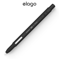 elago x MONAMI Black and White Premium Pencil Case Compatible for Apple Pencil 2nd Generation