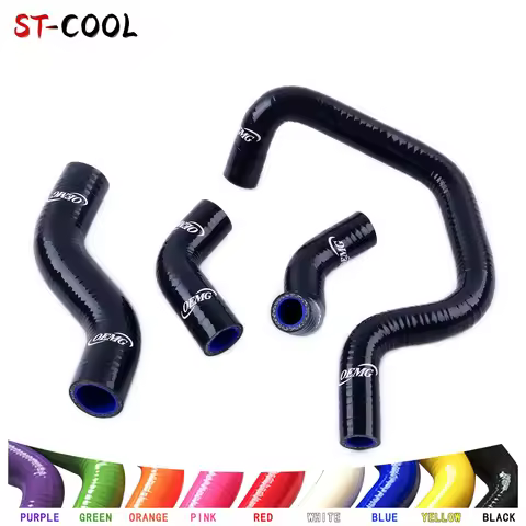 For 2001-2006 Honda Shadow Spirit 750 VT750DC VT 750 DC ATV Silicone Radiator Coolant Hoses 2002 200