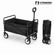 UTANKING UtanKing™ Foldable Camping Wagon with Big Wheels Outdoor Trolley