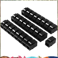 25 Pcs Rj45 Coupler Cat6  Jacks Inline Coupler Female to Female Insert Coupler