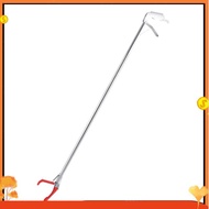 1.5m Foldable Snake Tongs Snake Catcher Tong Wide Jaw Stainless Steel Reptile Grabber Tool Catcher C