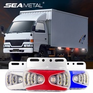 SEAMETAL 24V Truck LED Side Light Universal for Truck Side Marker Lamp Safety Signal Lights Decoration Lamps Warming Light Accessories