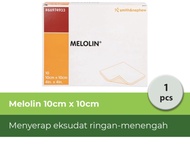 Melolin 10x10 per pcs ( plester menyerap eksudat luka nanah )